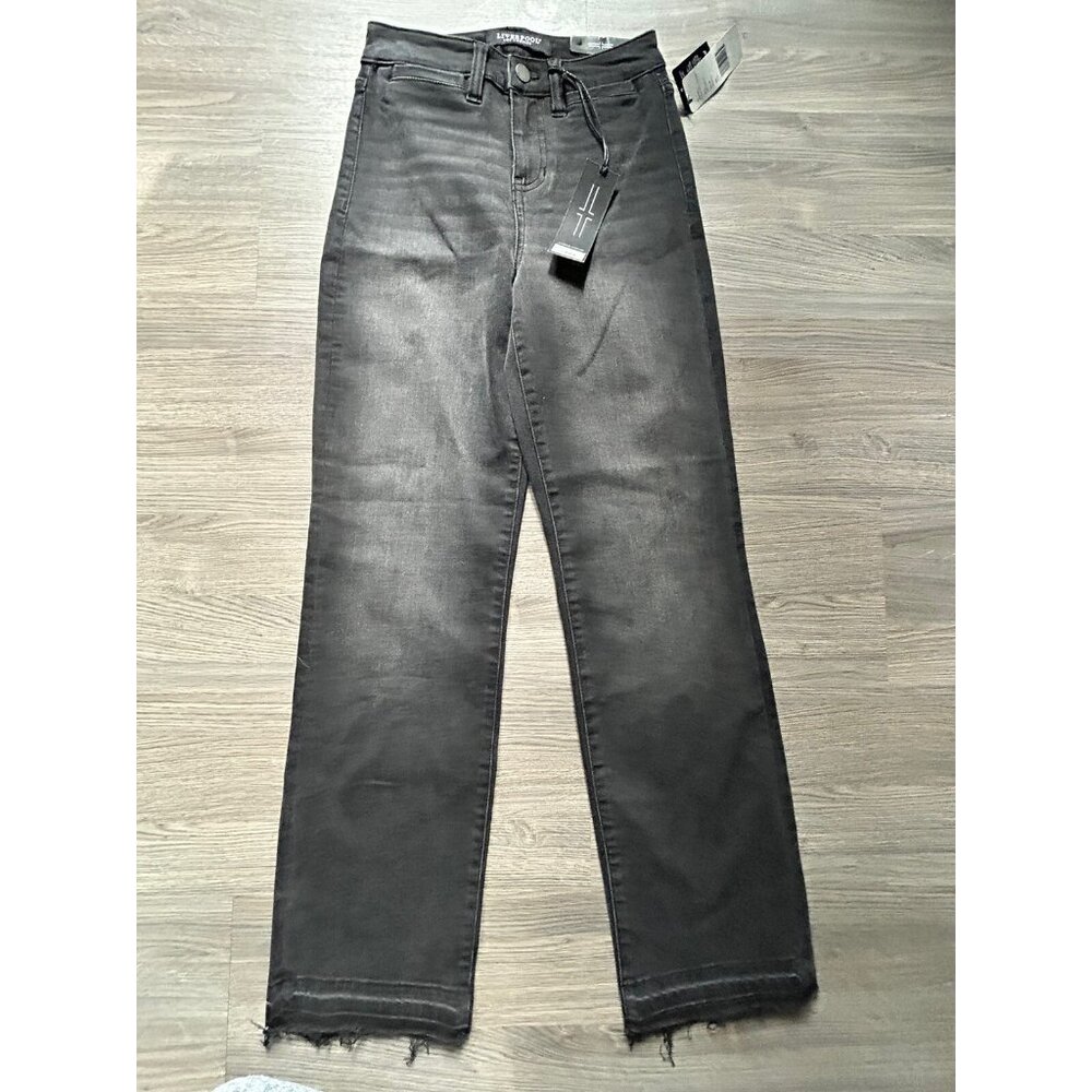 Liverpool Kennedy High Rise Straight Jeans Women's Size 0 / 25 Harlan Wash NWT